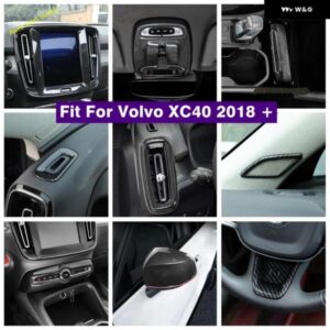 ボルボ ステアリングホイール /バックミラー キャップ/ ダッシュボード / エアコン ACコンセント/ライト コントロール スイッチ XC40 2019 - 2023
