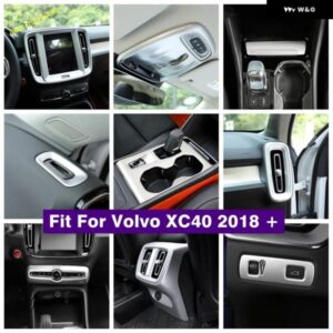 ボルボ ヘッドライト ランプ スイッチ ピラー A ステレオ スピーカー エアコン ACコンセントウィンドウリフト ボタン カバー トリム XC40 2019 - 2023