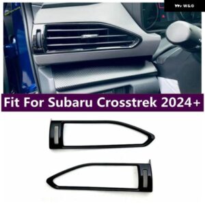 スバル フロント ダッシュボード 上部サイド エアコン アウトレット AC ベント 装飾 フレーム カバー トリム CROSSTREK 2024