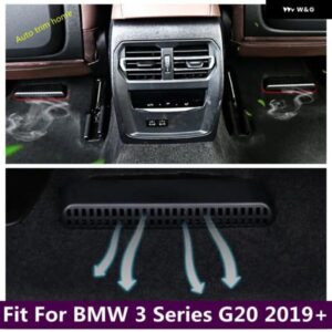 BMW シート下 空調 ダクトベント アウトレット グリル プロテクター フレーム カバー 3シリーズ G20 2019 - 2024 カーアクセサリー