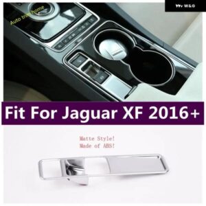ジャガー ABS マットカーボン P ストール電動ハンド パーキング ブレーキ ボタン 装飾 カバー トリム XF 2016 - 2024 カーア