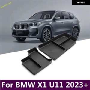 BMW 熱可塑性エラストマー多機能 ボックス 電話 ホルダー 装飾 フレーム カバー X1 U11 2023 2024 2025