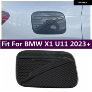 BMW ABS カーボン燃料タンク パッド 軽油キャップカバー ステッカー プロテクター カバー ハウジング カバー トリム X1 U11 2023 2024 カーアクセサリー