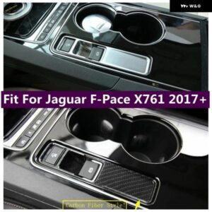 ジャガー ミドル コントロール 中央多機能 ボタン シフト ストールノブカバー トリム F ペース 2017 - 2022 自動車アクセサリー