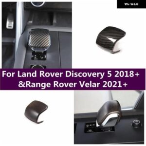 ランドローバー ディスカバリー 5 2018 - 2023 RANGE ROVER VELAR 2021 - 2023 ギアヘッド シフト ノブハンドルカバー トリム アクセサリー