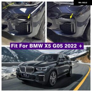 BMW フロントバンパー フォグライト ランプ 装飾 フレーム カバー トリム カー スタイリング X5 G05 2022 2023 2024