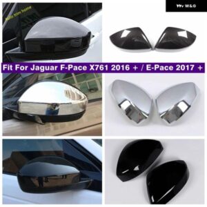ジャガー バックミラー カバー キャップ トリム 装飾 フレーム F ペース X761 2016 - 2022 / E ペース 2017 - 20