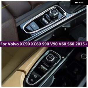 ボルボ センター コンソール アームレスト ギアストール BRAKEHAND 装飾 フレーム カバー トリム XC90 XC60 S90 V90 V60 S60 2015 - 2024