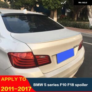BMW アクセサリー スポイラー 5シリーズ F10 F18 ABS 素材 トランク リア リップ テール ウィング 2011-2017 年