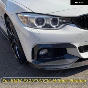 BMW フロントバンパー アッパー トリム スプリッターキット フォグランプ カバー 4シリーズ F32 F33 F36 M-SPORT 420I 428I 435I 440I M-TECH 2014-2020