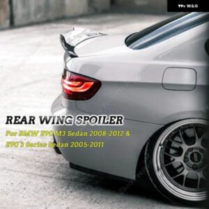 BMW リア トランク リップ スポイラー ウイン グリップ PSM スタイル V2 スポイラー E90 M3 セダン 2008-2012 E90 3シリーズ セダン 2005-2011