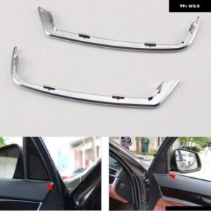 BMW 5シリーズ 525 520 F10 2011 2012 2013 フロントドア オーディオ スピーカー ストリップ ステレオ デカール カバー トリム スタイリング モールディング