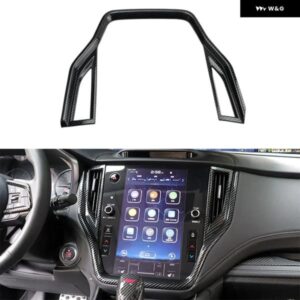 スバル ナビゲーション GPS スクリーン パネル フレーム ステッカー センター コンソール ディスプレイ トリム カバー アウトバックレガシ
