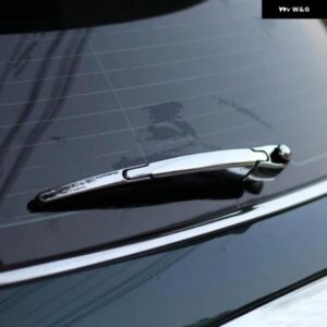 BMW クローム ABS リアレイン ワイパー カバー ステッカー ミニ F55 5 ドア/F56 3 ドアハッチ 2014-2018 スタイリング