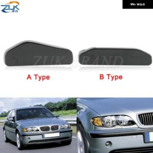 BMW ヘッドランプ ウォッシャーノズル カバー ヘッドライト ウォータースプレージェットキャップ蓋 3シリーズ E46 316 318 320 323 325 328 330 M3 未塗装