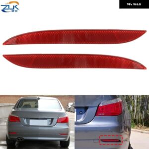 BMW リアバンパー リフレクター フォグランプ 5シリーズ E60 LCI 520 523 525 528 530 2005-2009 63147183913 63147183914