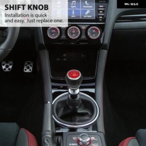 スバル ギア シフト スティックノブ WRX STI 6スピード ノブ インプレッサ WRX STI 2009-18