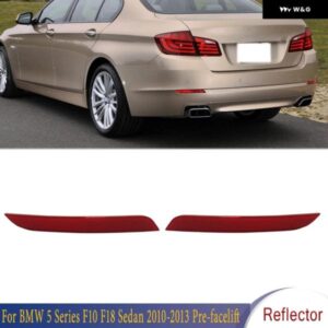 BMW リア バンパー ブレーキライト ストップ リフレクター ランプ 5シリーズ F10 F18 セダン 2010 2011-2013 フェイスリフト前 63147203237 63147203238