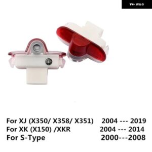 ジャガー 2個 LEDドアウェルカムライトレーザープロジェクターランプアクセサリー XJ X350 X358 X351 XK X150 XKR S-