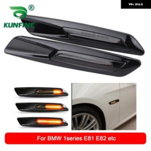 BMW LED サイドマーカー流れる水フリッカーウィンカー 1シリーズ E81 E81 E82 E87 E88 3シリーズ E90 E91 E92 E93 5シリーズ E60 E61