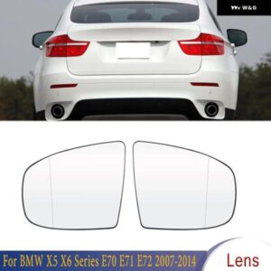 BMW サイドバックミラー ガラス レンズ 加熱 X5 X6シリーズ E70 E71 E72 2007-14