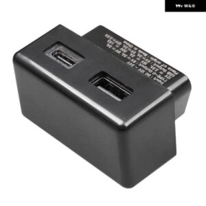 テスラ OBD2 スプリッター USB TYPE-C 車隠蔽高速充電 アダプター 車隠蔽高速充電スプリッター アダプター モデル3 Y X