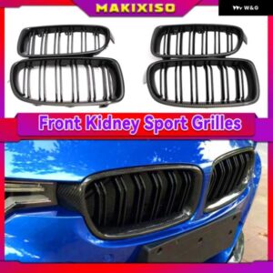 BMW 1ペア グロスブラックフロント グリル / グリル キドニー 3シリーズ F30 F31 F35 2012-2017 カー スタイリング