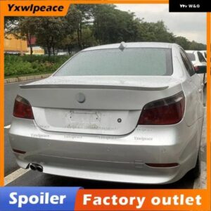BMW E60 M5 スポイラー 2006-09 ABS プラスチック プライマーカラー リア ウイング 装飾リア トランク リップ スポイラー