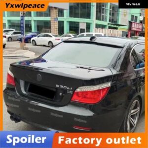 BMW 5シリーズ E60 ルーフ スポイラー 520I 528I 535I 530I 525I ABS プラスチック プライマーカラーリアウィンドウルーフ スポイラー ウィング 2005-2009