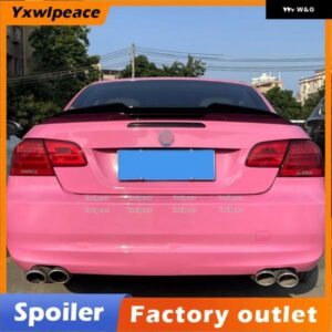 BMW E93 335I M3 コンバーチブル 2007-2013 スポイラー ABS プラスチック プライマーカラー PSM スタイル リア トランク リップ スポイラー