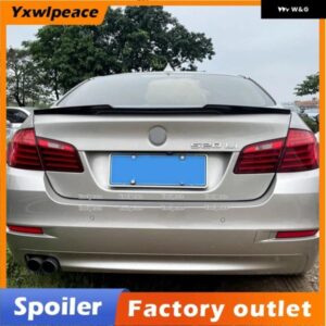 BMW 5 F10シリーズ 2010-2017 スポイラー ABS プラスチック プライマーカラー M4 スタイル リア トランク リップ スポイラー カー スタイリング