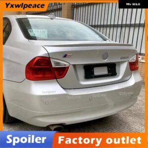 BMW E90 320I 328I 2005-2011 スポイラー ABS プラスチック 素材未塗装色リア トランク リップ スポイラー ウィング