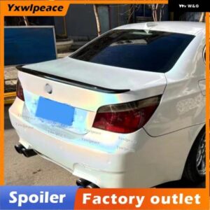 BMW M5 E60 スポイラー 2005-2009 520 525LI 528LI ABS プラスチック プライマーカラーリア トランク リップ スポイラー ウイング カーアクセサリー