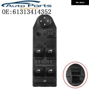 BMW 61313414352 3414352 ドライバーウィンドウリフターミラー スイッチ コントロール ユニット E83 X3 2004-2010