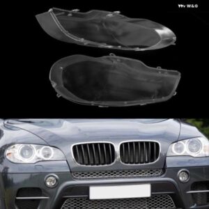 BMW X5 E70 2007-2013 フロント ヘッドライト カバー レンズ クリアガラス ヘッドランプ ランプ シェード ランプシェルマスク