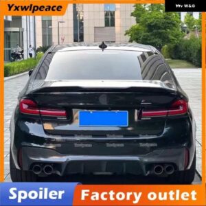BMW 5シリーズ G30 F90 M5 2018 2019 20 21 2022 スポイラー ABS 素材プロ スタイル プライマーカラーリア トランク リップ スポイラー カー スタイリング