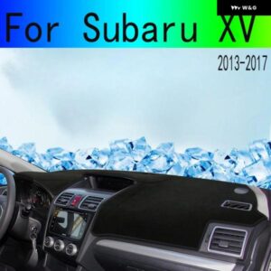 スバル XV 2013-17 ダッシュボード カバー ダッシュマットサンシェード 計器デスク滑り止めパッド アクセサリー 2013-2017