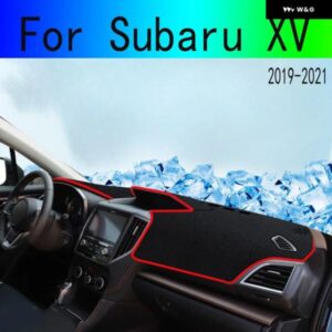 スバル XV 2018-21 装飾アクセサリー ダッシュボード カバー ライトパッド インパネマットカーペットを避ける