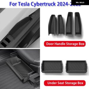 テスラ インナードアハンドル 収納 ボックス /シート下 収納 ボックス CYBERTRUCK 2024-2025