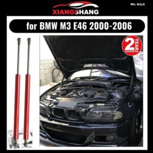 BMW ボンネット ダンパー M3 E46 2000-2006 51238202688 フロントフードガスストラット カーボン スプリング リフト サポート アブソーバー