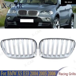 BMW 1ペア X5 E53 2004 2005 2006 フロントフード グリル フロント バンパー グリル