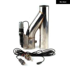 スバル 2.5インチパフォーマンス ステンレス Y パイプ カットアウト電気排気アウトカットダウン パイプ 排気バイパ ブスイッチ ボタン