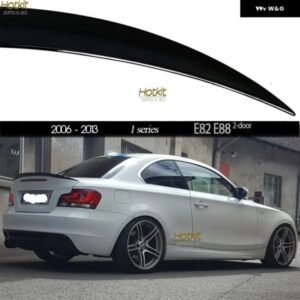 BMW グロスブラック カーボン調 ABS リアデッキスポイラー カーウィング 1シリーズ 2ドアクーペ コンバーチブル E82 E88 1M 2006～2013