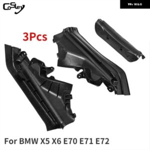 BMW 3ピース エンジン 上部コンパートメント プラスチック X5 X6 E70 E71 E72 カーパーツ 51717169419 51717169420 51717169421