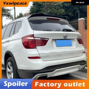 BMW F25 X3 スポイラー 2011-17 ABS ブラック/カーボンルックリア トランク リップスポイラー カーアクセサリー