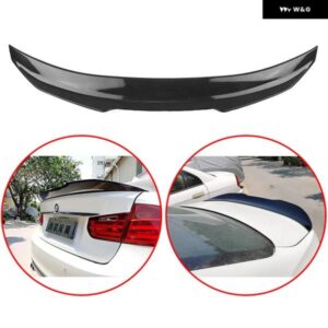 BMW ABS PSM スタイル スポイラー ウィング 3シリーズ F30 F35 2012-2018 320I 320LI 325LI 328I ブラックカーボンの外観