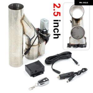 スバル 2 2.25 2.5 2.75 3インチ SS304 ヘッド Y パイプ カットアウト 電気排気カットアウト キャットバックダウン パイプ
