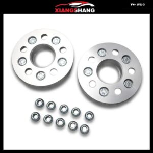 ボルボ フォード ジャガー 汎用 シリーズ 車 5 ラグホイール スペーサー PC D 5X108 ハブボア 63.3MM M12X1.5 2パック
