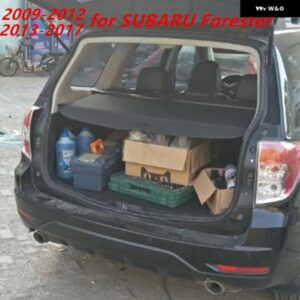 スバル カー スタイリング リア トランクセキュリティカーゴカバー シールド フォレスター 2009.2012 2014 2016 2017 リ