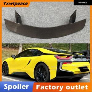 BMW I8 スポイラー 2014-19 カーボンリア トランク リップスポイラー ウイング カーアクセサリー